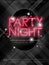 Attractive party night poster design