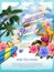 Attractive summer beach party poster