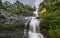 Attukad waterfalls in Kerala, India