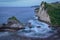 Atuh beach on Nusa Penida island in the early morning