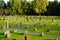 Atumn on norwegian cemetery, Norway