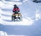 ATV in snow