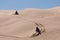 ATVs hopping the dunes