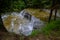 Au Train Waterfall In The Upper Peninsula Of Michigan