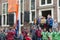 Aubade on kingsday in hellevoetlsuis