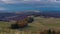 Aubrac, France - Timelapse - Lowlands and Forest Sharing the Place Under a Cloudy Sky