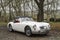 Auch ,Gers, FRANCE, January 10, 2008 . White MGA 1600 from 1960 belonging to a french farmer.