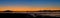 Auckland City Sunrise Panorama
