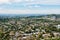 Auckland, New Zealand, aerial view from Mount Eden