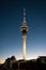 Auckland\'s Sky Tower at dawn