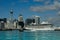 Auckland Skyline & Cruise Ship