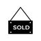 Auction icon vector. bargaining illustration sign. sold symbol or logo.