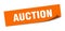 auction sticker.