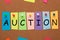 Auction Word Concept