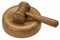 Auctioneer or Judges Gavel - Isolated