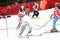 Audi FIS World Cup Mens Slalom preparation of ski run