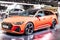 Audi RS 6 Avant at Brussels Motor Show, C8, Typ 5G, Fourth generation, 4.0 L, V8 TFSI twin-turbo DOHC produced by Audi AG