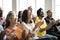 Audience Applaud Clapping Happines Appreciation Training Concept