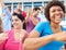 Audience Dancing At Outdoor Concert Performance