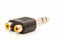 Audio adapter for RCA converter to 1 4 stereo jack