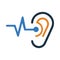 audio, audiology, ear, ear audiology icon