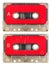 Audio cassette isolated