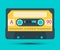 Audio Cassette Retro Analogue Vector Object