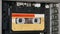 Audio Cassettes Changing in a Retro Tape Player