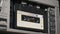 Audio Cassettes Changing in a Retro Tape Player