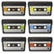 Audio Cassettes Collection - Colored and Realistic Vector Set