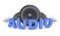 Audio concept icon.