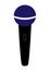 Audio correspondent microphone for interviewing in the news