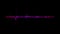 Audio spectrum. Visualization of Audio Spectrum. Minimalist Waveform sound.