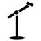 Audio stand, concert stand Line Style vector icon which can easily modify or edit