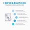 Audit, Analytics, Business, Data, Marketing, Paper, Report Line icon with 5 steps presentation infographics Background