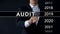 Audit report 2019, businessman finds data in virtual archive financial statement