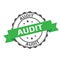 Audit stamp illustration