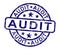 Audit Stamp Shows Financial Accounting Examination