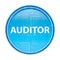 Auditor floral blue round button