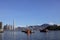 Aug 3 2023 Panoramic Stonecutters Island Vista of Victoria Harbour