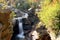 Auger Falls in Fall Foliage