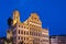 Augsburg City Hall at night