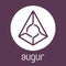 Augur REP blockchain cripto currency vector logo