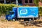 August 1, 2019 San Jose / CA / USA - Nestle Pure Life truck making deliveries of purified filtered water in south San Francisco