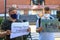 August 13, 2020 Balti Moldova Protest of journalists in support of colleagues from Belarus. Media against violence