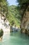 August 19th 2023 - Parga, Greece - Amazing natural scenery in the canyon of Acheron river