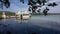 August, 2019, Banyoles, Girona, Spain, famous Lake in summer time.