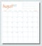 August 2022 calendar month planner with To Do List, week starts on Sunday