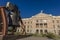 AUGUST 23, 2017 - PHOENIX ARIZONA - Replica of Liberty Bell in front of Arizona State Capitol. State, Capital