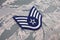 August 31, 2020. US AIR FORCE Staff Sergeant rank patch on digital tiger-stripe pattern Uniform